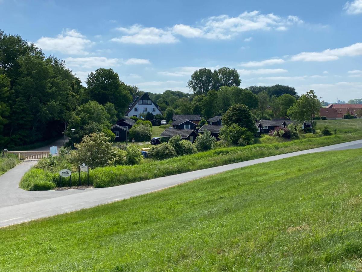 Ferienhaus Wieden Am Deich Wurster Nordseekuste Buitenkant foto