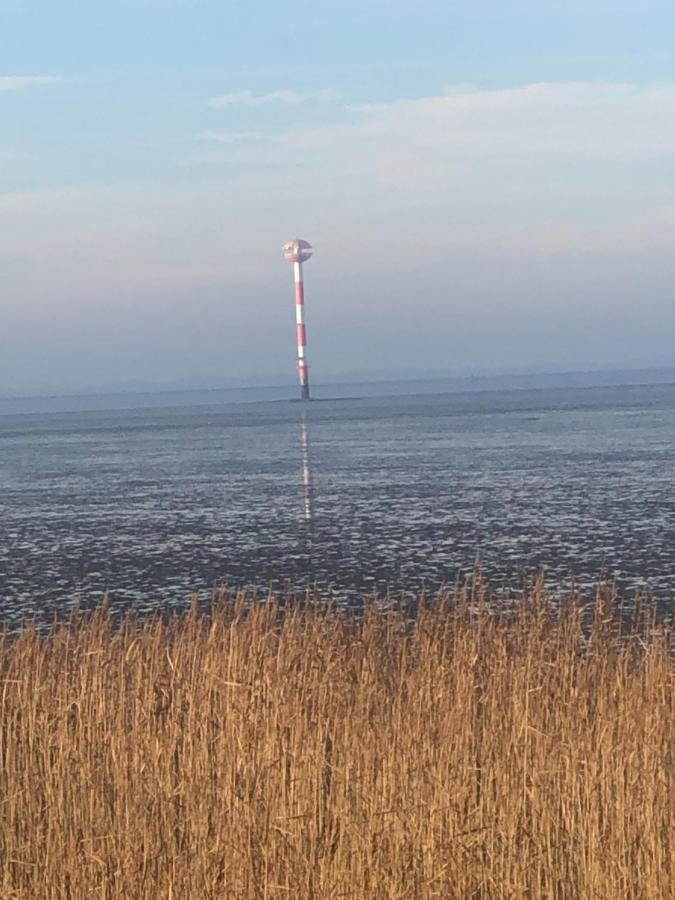 Ferienhaus Wieden Am Deich Wurster Nordseekuste Buitenkant foto